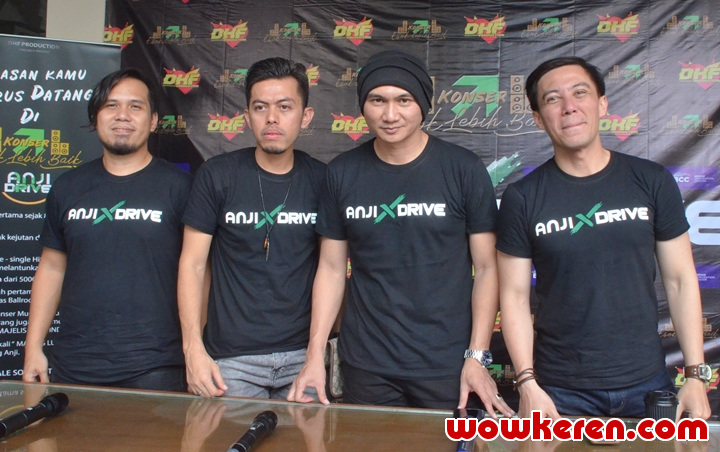 Gelar Konser Bareng Drive, Anji Akui Paling Kangen Momen Latihan Sebelum Manggung