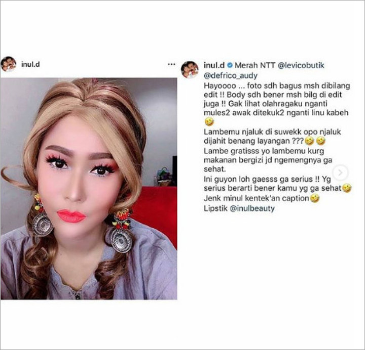 Inul Daratista Sindir Warganet