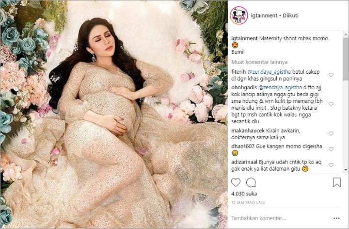 Momo Geisha Bikin Pangling di Maternity Shoot, Dikira Awkarin Hingga Femmy Permatasari