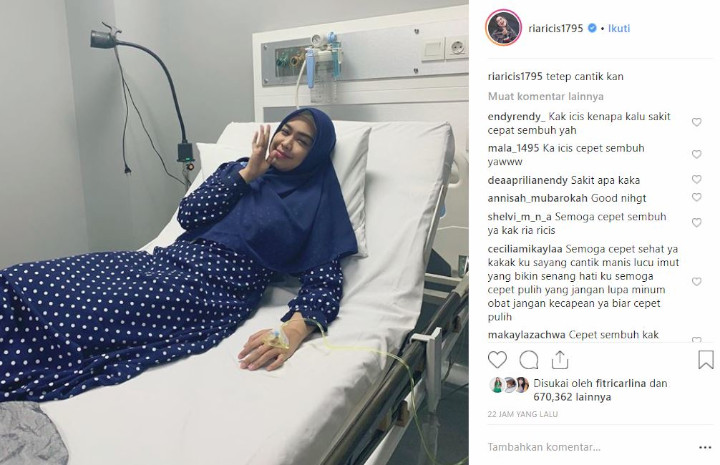 Ria Ricis Tetap Centil saat Sakit, Tampilan Salat Bareng 