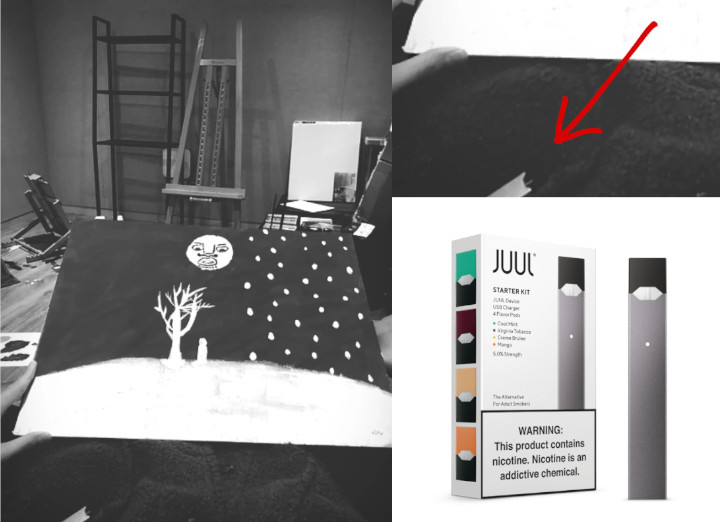V BTS Dicurigai Gunakan Rokok Elektrik Gara-Gara Foto Unggahannya Ini