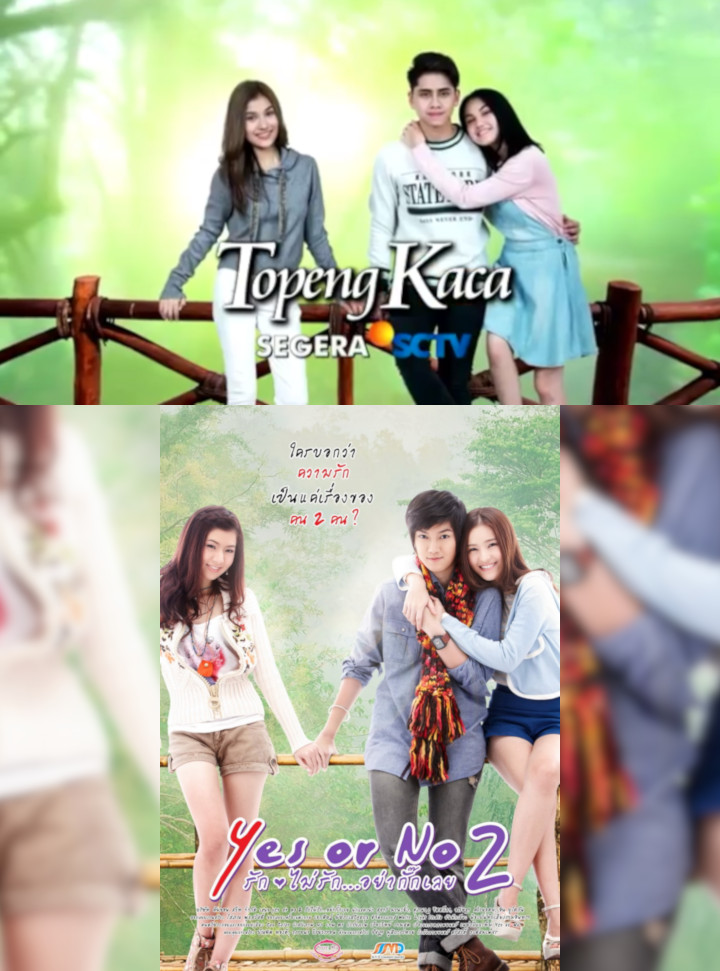Athalla Adik Verrell Bramasta Dikritik Akting Kaku, Poster \'Topeng Kaca\' Disebut Mirip Film Thailand