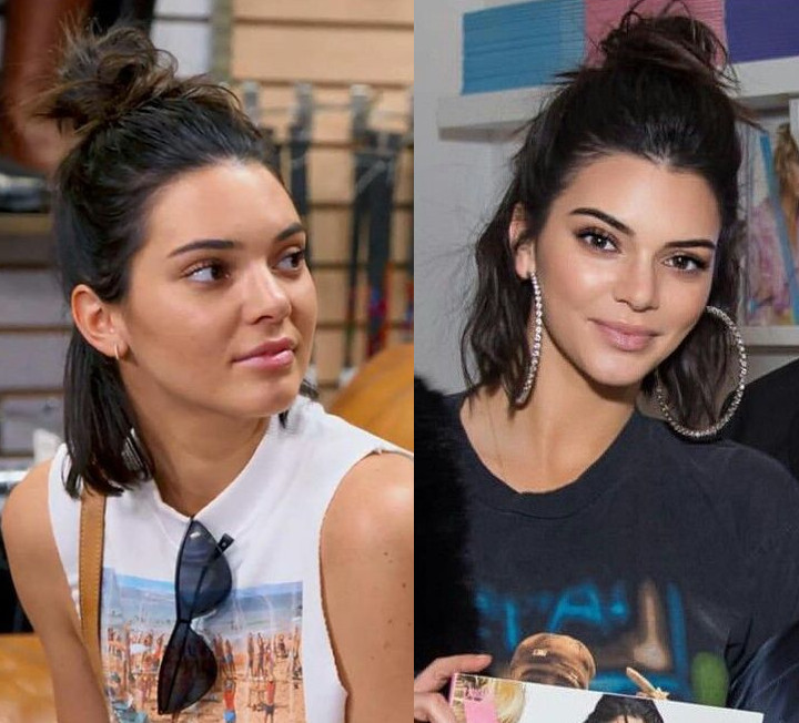 Short Hair Bun Ala Kendall Jenner