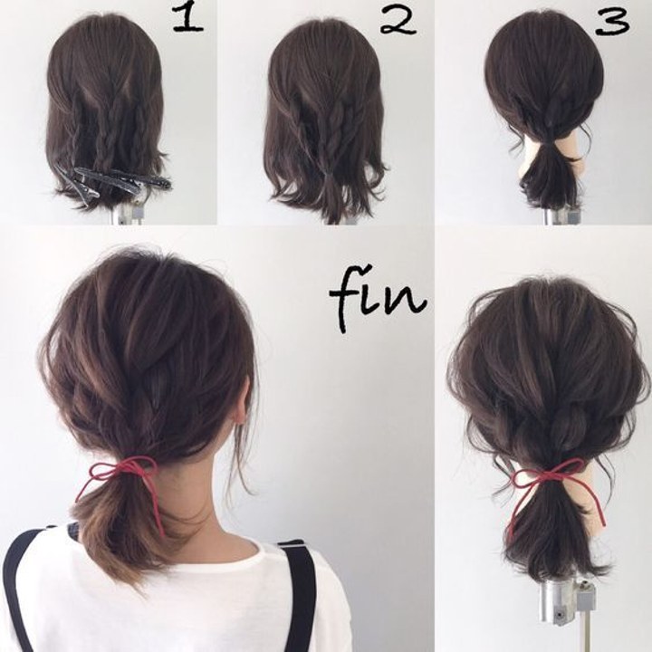  Style Rambut Pendek No Tail No Braid