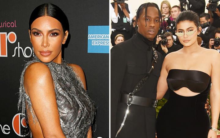 Kim Kardashian Buka Suara Soal Rumor Pernikahan Kylie Jenner - Travis Scott