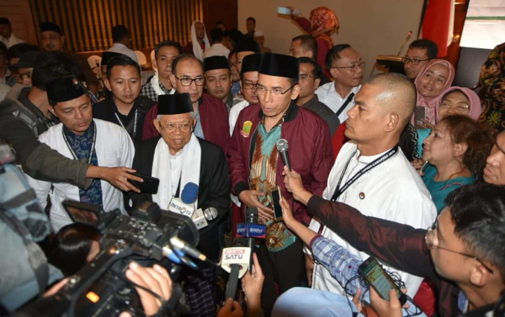 Dapat Dukungan dari Alumni Mesir, Ma'ruf Amin Percaya Diri Sebut Pilpres Sudah Selesai