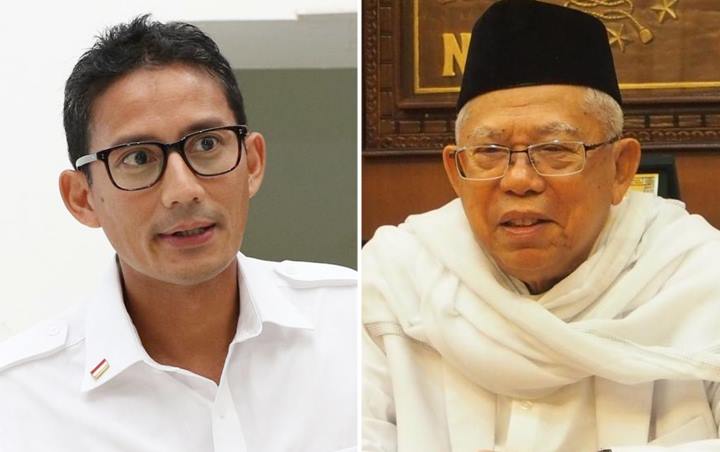 Sandiaga Uno Sebut Tidak Akan Membantah Ucapan Ma'ruf Amin di Debat Pilpres 17 Maret