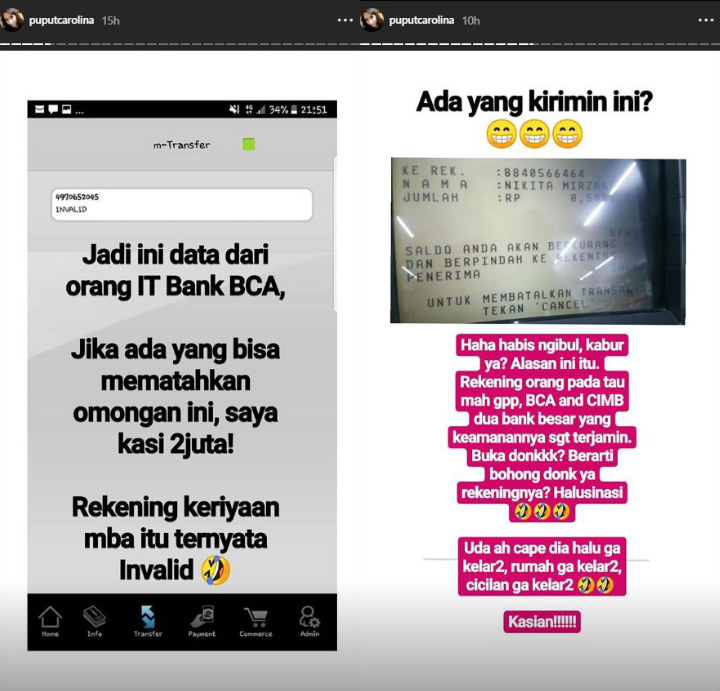 Ejekan Puput Carolina 2