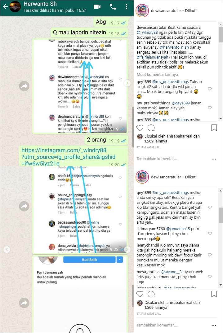 Dewi Sanca Serius Laporkan Haters, Tulis Ancaman Ini Untuk Akun Yang Mendadak Hilang