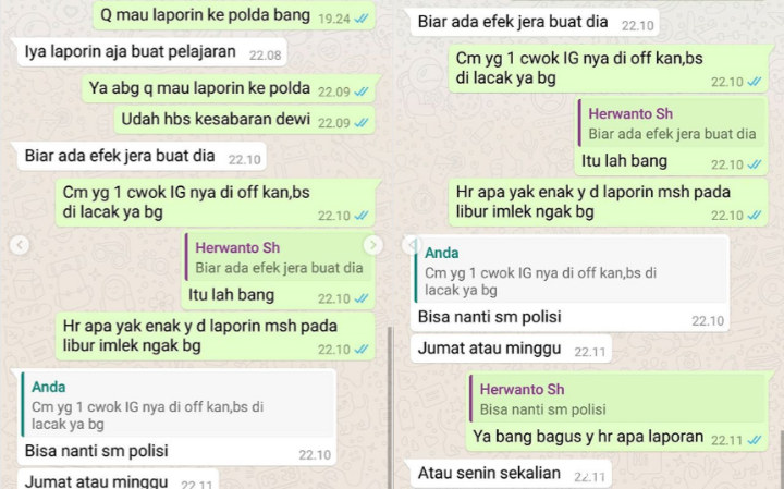 Dewi Sanca Serius Laporkan Haters, Tulis Ancaman Ini Untuk Akun Yang Mendadak Hilang 2