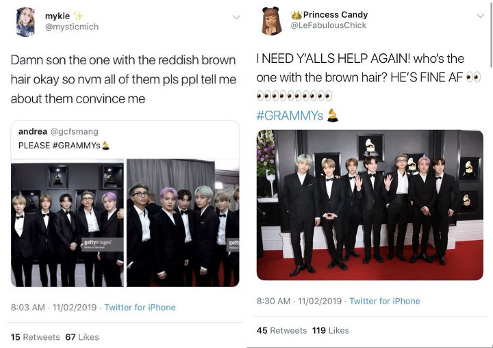 Grammy Awards 2019: Wajah Ganteng Jin Bikin Netter Seluruh Dunia Menggila