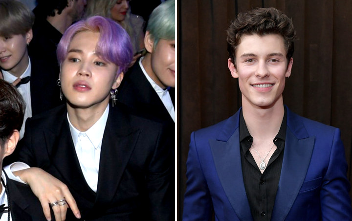 Grammy Awards 2019: Jimin BTS Girang Dikenali Shawn Mendes Saat Ketemu di Toilet