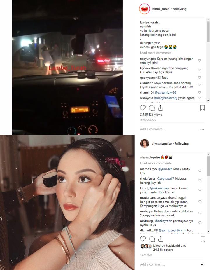 Al Ghazali Dorong Pacar