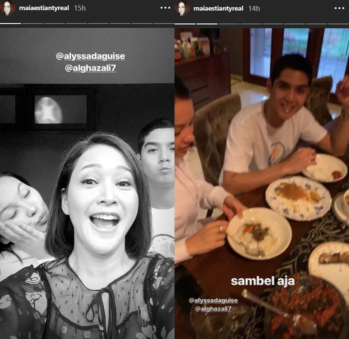 InstaStory Maia Estianty