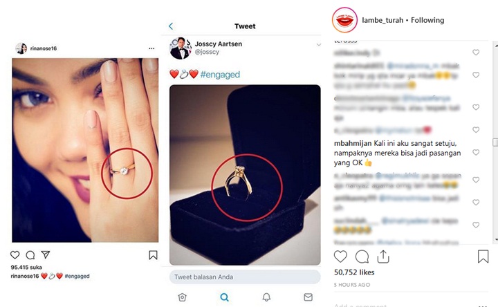 Prediksi Mbah Mijan Pertunangan Rina Nose