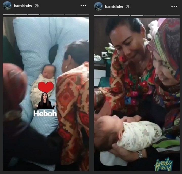 Kehebohan Keluarga Raisa-Hamish