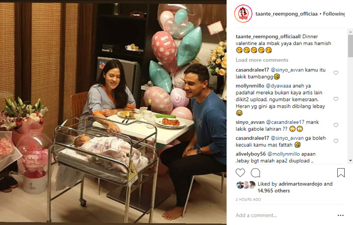 Raisa dan Hamish Daud Dinner Valentine