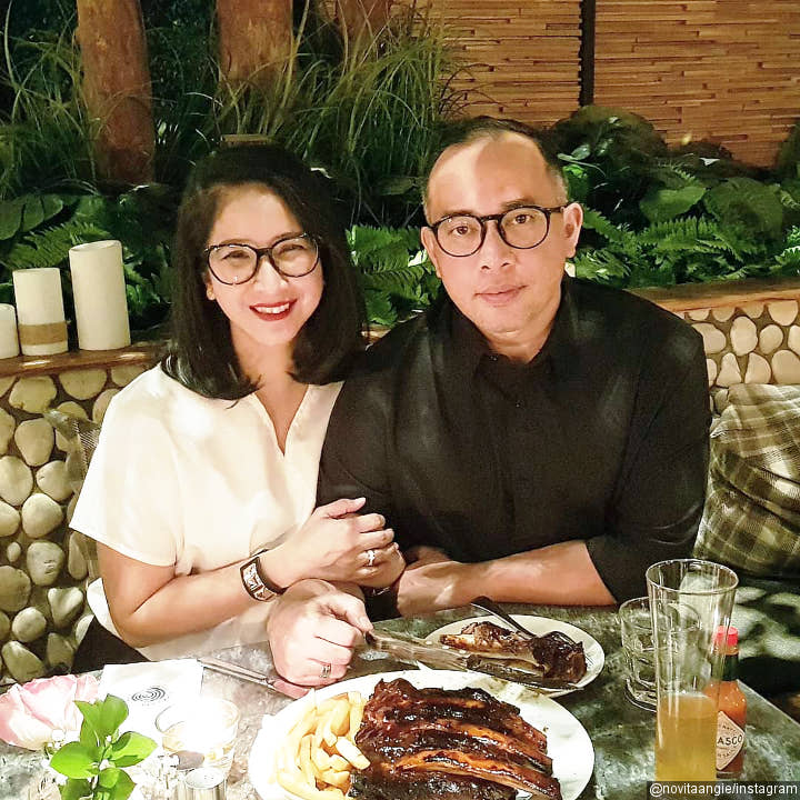 Novita Angie dan Sapto Haryo Rajasa, 18 Tahun Menikah