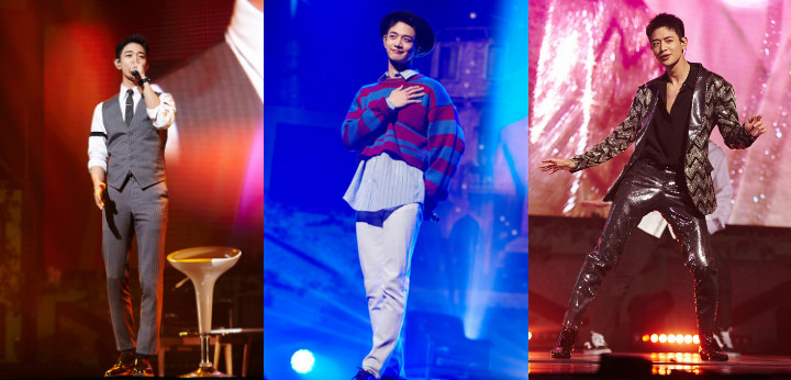 Minho di konser solo perdananya