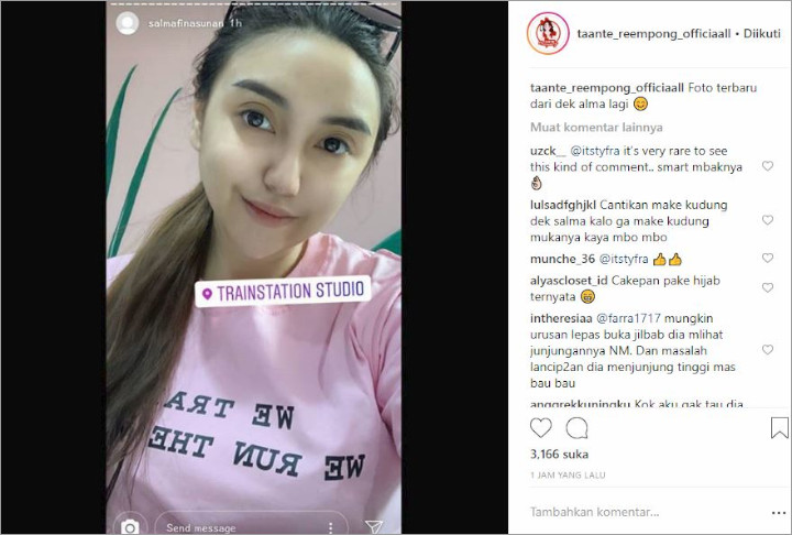 Slamdina Sunan Mirip Lucinta Luna
