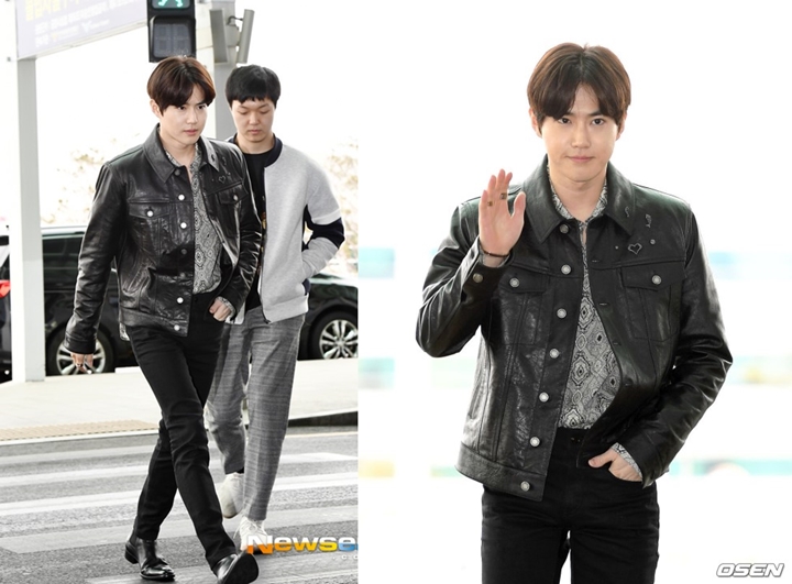 Suho Ganteng Maksimal Saat Berangkat ke Roma