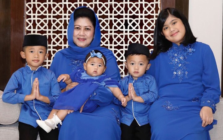 Ani Yudhoyono Bahagia Didampingi Istri Ibas dan Bagikan Potret Sang Cucu Panjatkan Doa 