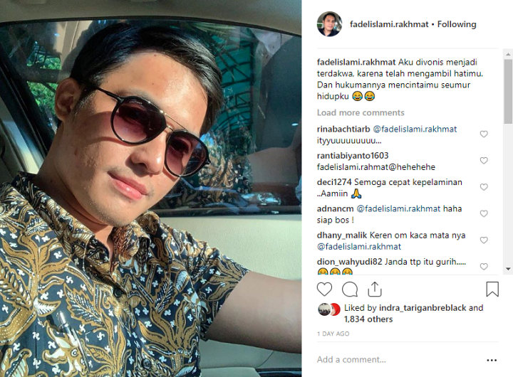 Fadel Islami Romantis ke Muzdalifah