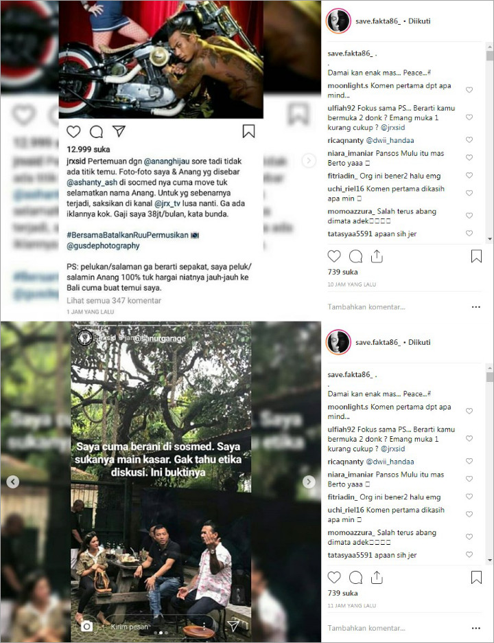 Jerinx SID Kembali Nyinyir Usai Bertemu Anang Hermansyah, Netter Sindir Habis-Habisan