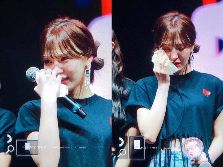 Wendy Nangis Saat Konser Red Velvet di Kanada