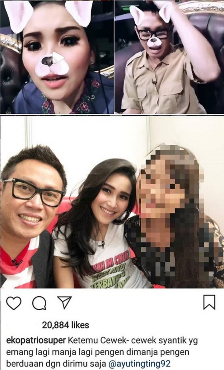 Ayu Ting Ting dan Eko Patrio Pacaran?