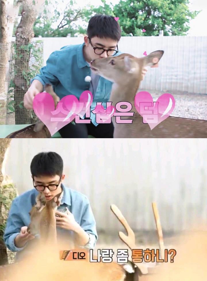 D.O. Cium Pipi Rusa di \'EXO\'s Ladder\', Kocaknya Komentar Cemburu Netter