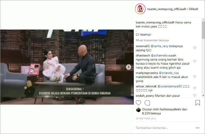 Omongan Syahrini Soal Kriteria Suami Kembali Disorot Usai Kabar Bakal Nikahi Reino Barack