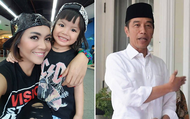 Shakira Buah Hati Denada Dijenguk Jokowi, Ini Isi Pesan yang Disampaikan Ayah Kaesang Pangarep