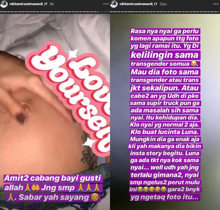 Nikita Mirzani Masa Bodoh