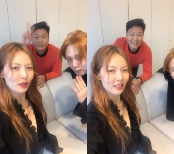 PSY, Hyuna dan E\'Dawn