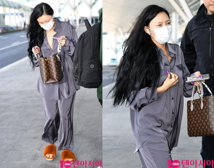 Hwasa Mamamoo Dikritik Lantaran Tampil Nyeleneh Pakai \'Piyama\' di Bandara