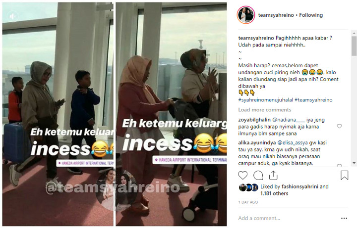 Reaksi Ibu Soal Syahrini Nikahi Eks Luna Maya