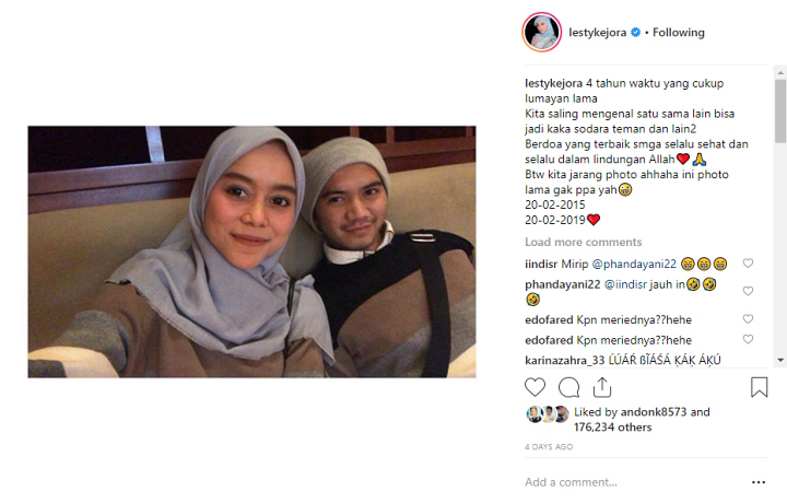 Lesti Dihujat Bareng Pacar Usai Berhijab