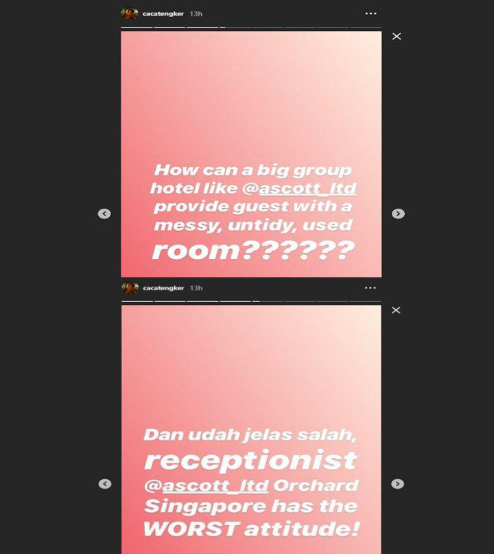 Curhatan Caca Tengker