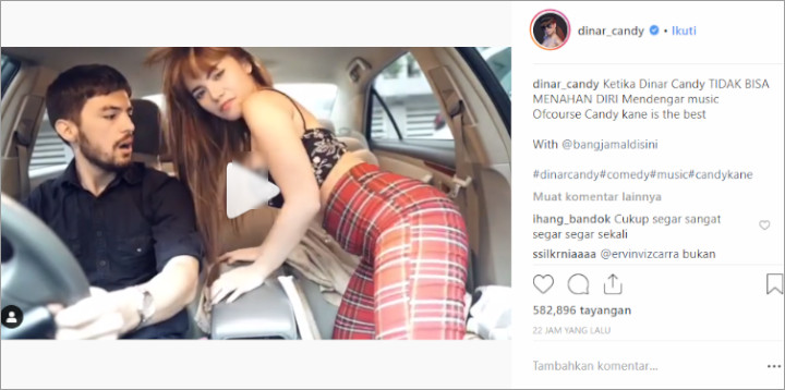 Video Dinar Candy Joget Ganas