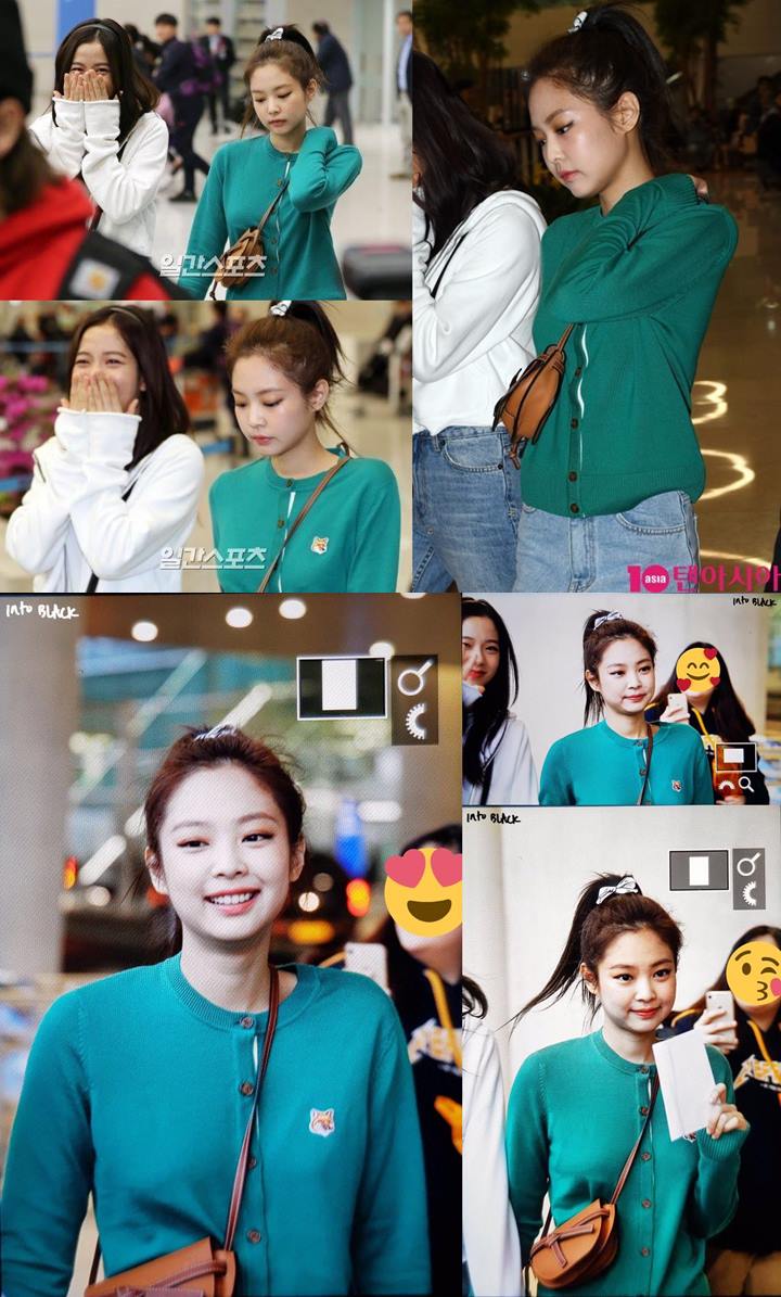 Ekspresi Wajah Jennie dan Jisoo