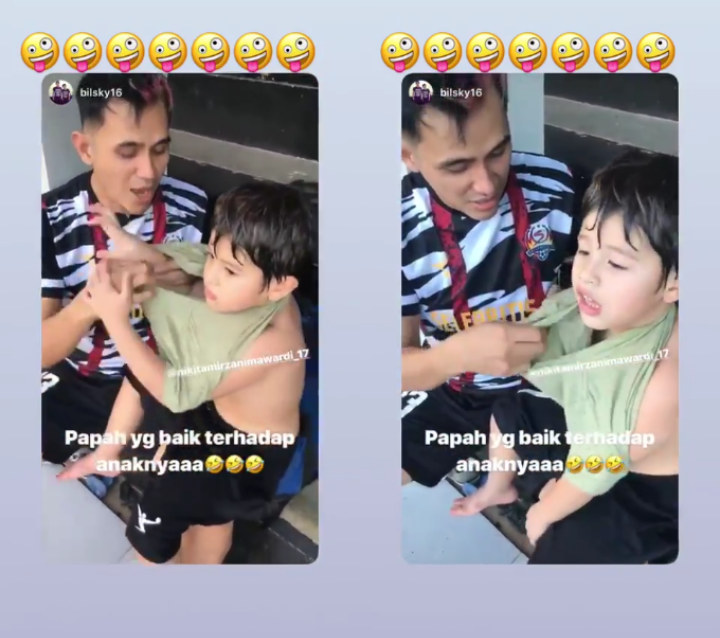 Vicky Nitinegoro Dekat dengan Anak Nikita Mirzani, Billy Syahputra: Papah Yang Baik 2