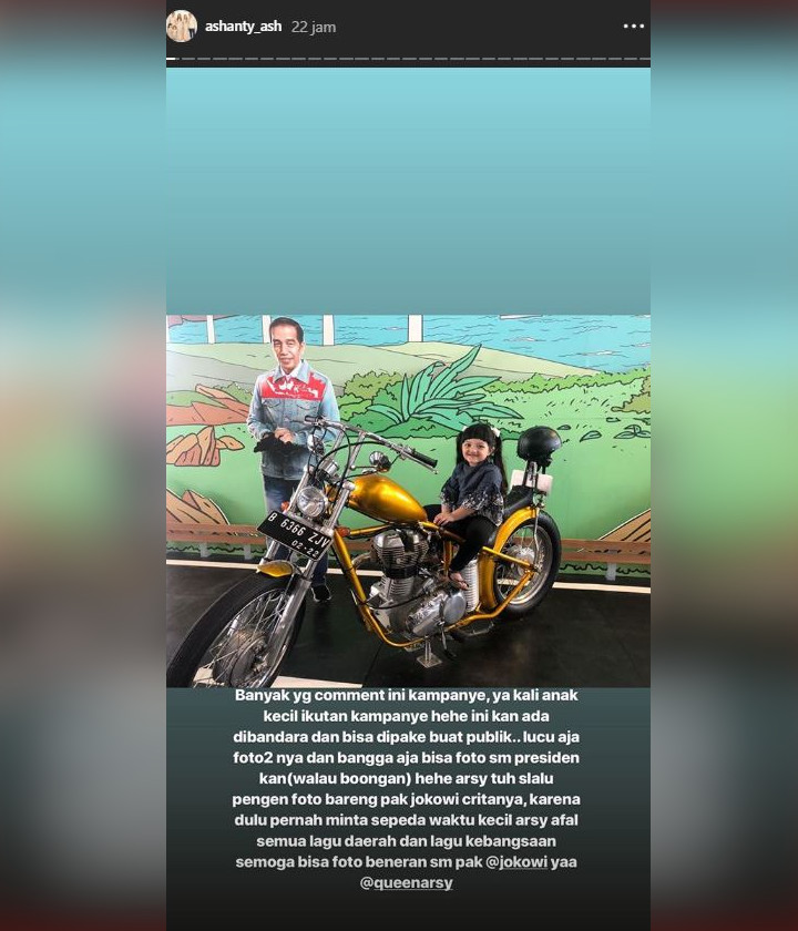 Klarifikasi Ashanty
