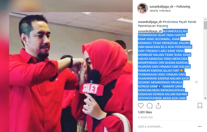Sunan Kalijaga dan Salmafina