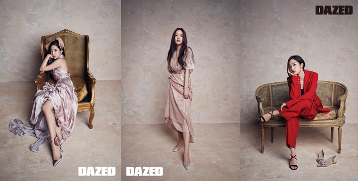 Park Min Young di pemotretan majalah
