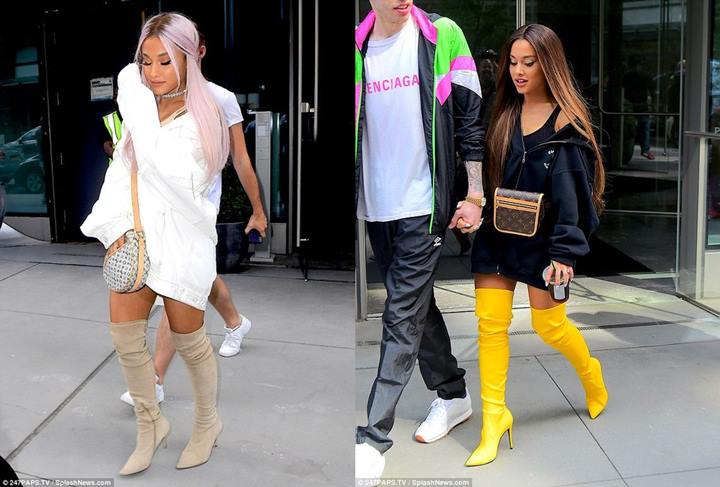 Kenakan Hoodie dengan High Waist Boots