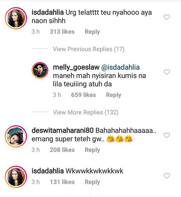 Melly Goeslaw Minta Maaf Buat Iis Dahlia Kepo