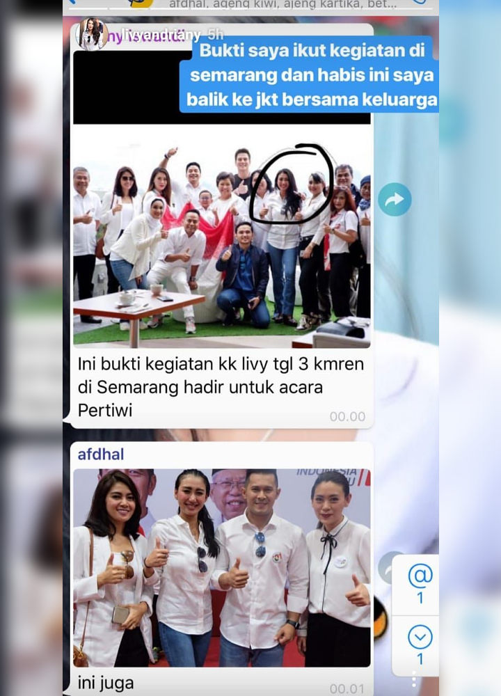 Bantah Dirinya Wanita di Kamar Hotel Andi Arief, Caleg Cantik Livy Andriany Beberkan Bukti