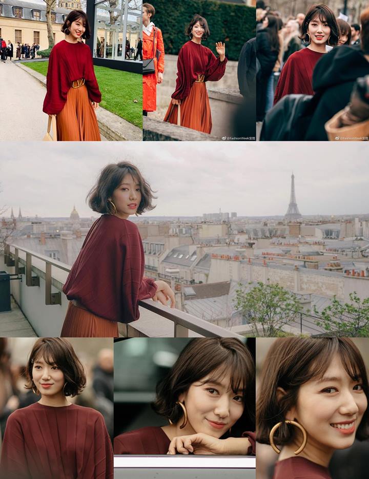 Cantiknya Park Shin Hye Bikin Terpukau di Paris Fashion Week