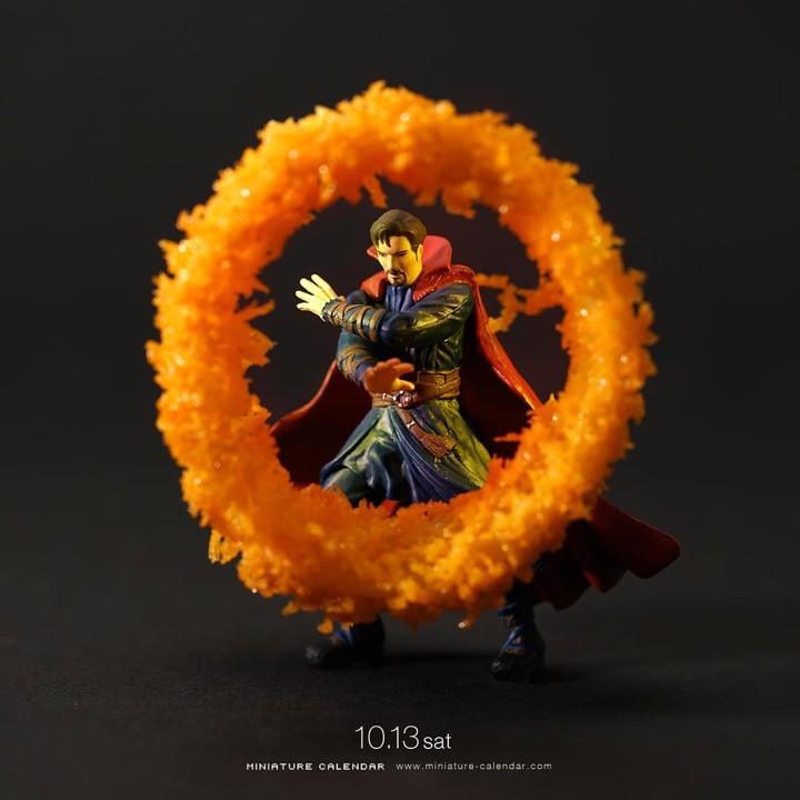 Diorama Doctor Strange yang Unik